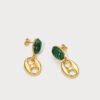 Resin Gold Earrings 4