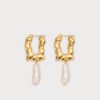 baroque pearl gold earrings5