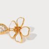diamond flower earrings8