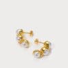 gold earrings pearl earrings5
