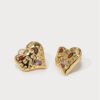 gold heart earrings3