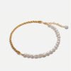 gold pearl necklace 4