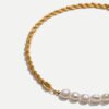 gold pearl necklace 6