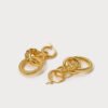 knot gold earrings5