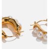 pearl earrings gold 3