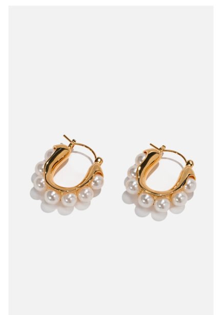 pearl earrings gold 6