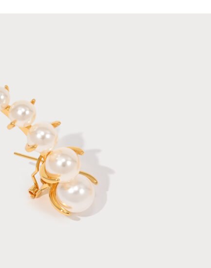 pearl hoop earrings11
