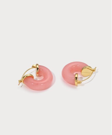 pink earrings1