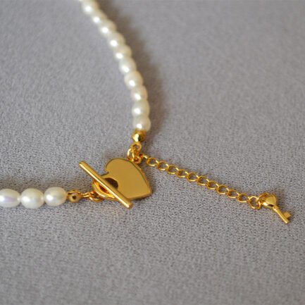 Pearl Heart Necklace 5