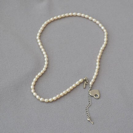 Pearl Heart Necklace 7