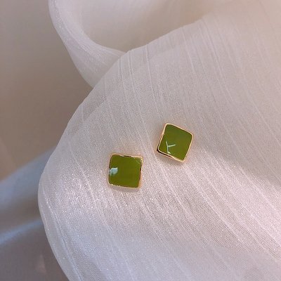 Square Opal Earrings2