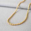 gold bead necklace 7