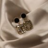 black diamond earrings1