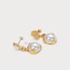 double pearl earrings5