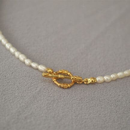 gold and pearl bracelet 7