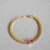gold cuban link bracelet 11