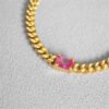 gold cuban link bracelet 12
