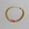 gold cuban link bracelet 14
