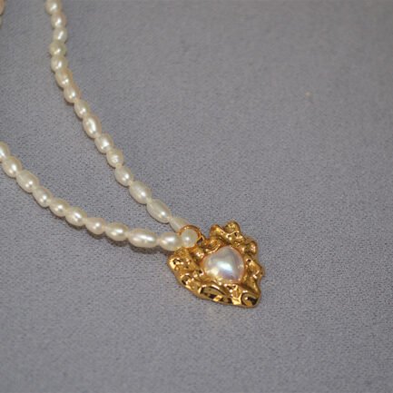 gold heart locket necklace 6