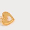 gold heart shaped earrings8