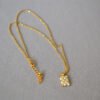 gold rectangle necklace 5