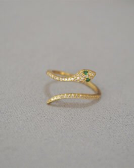 gold snake ring 8