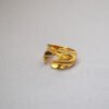 gold wave ring 11