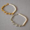 knotted gold pearl bracelets 8