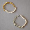 knotted gold pearl bracelets 9