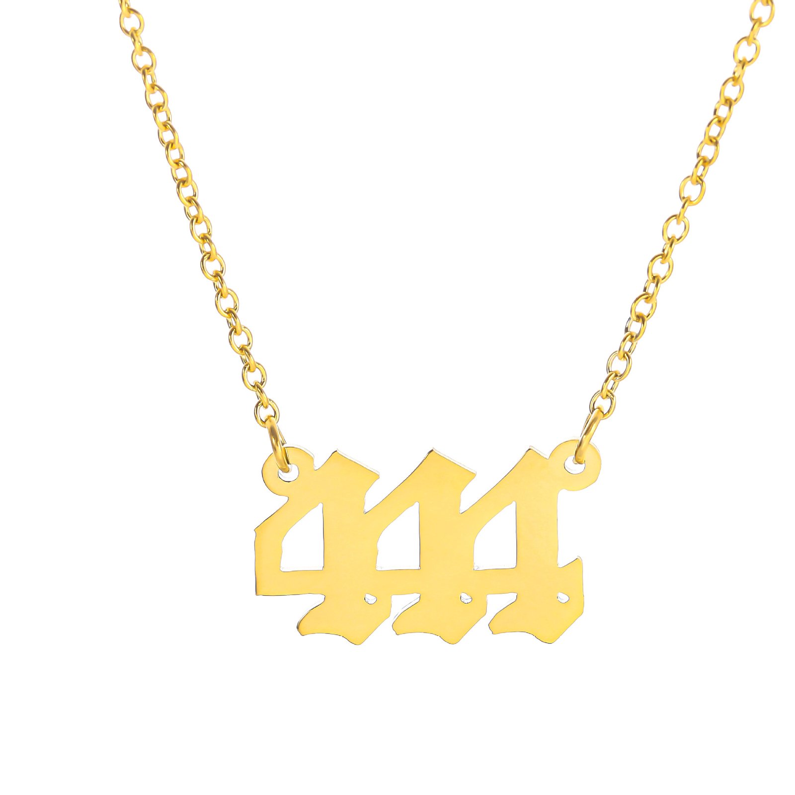 number necklace 7