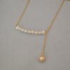 pearl and chain necklace 1