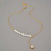 pearl and chain necklace 4