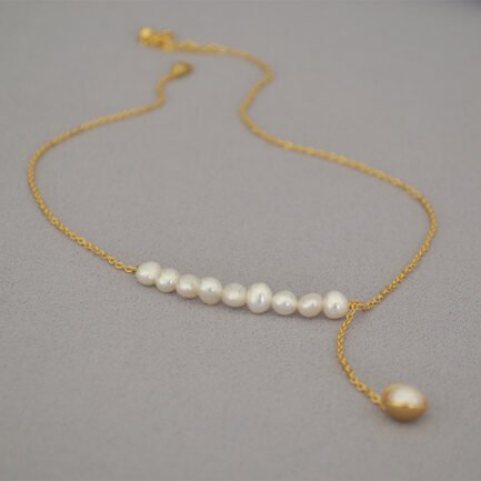 pearl and chain necklace 5