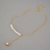 pearl and chain necklace 7