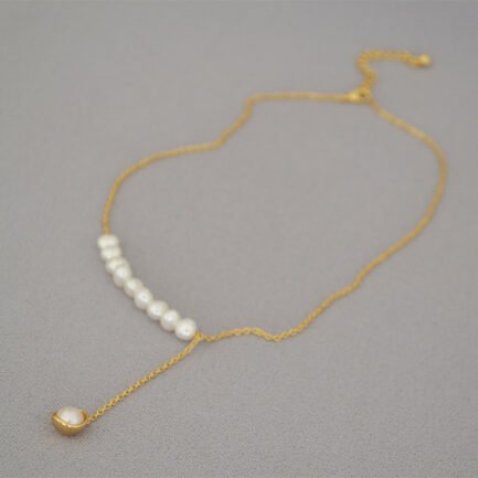 pearl and chain necklace 7