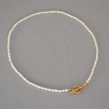 pearl and gold necklace 3