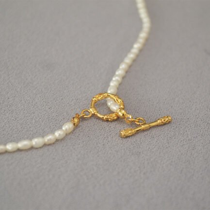 pearl and gold necklace 4