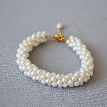 pearl bracelet twist design 2