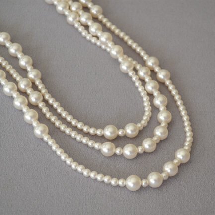 pearl necklace set 5