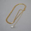 pearl pendant gold 10