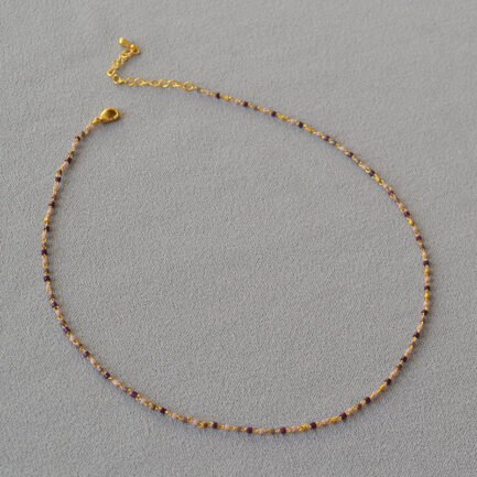 purple crystal necklace 6