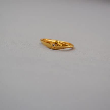 star gold ring 0