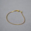 thin gold bracelet 11