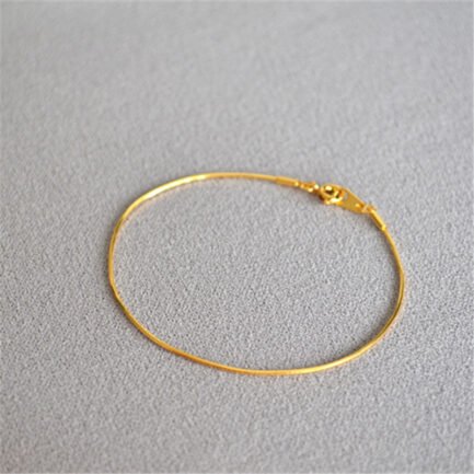 thin gold bracelet 21