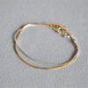 thin gold bracelet 24