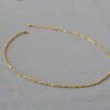 thin gold chain necklace 1