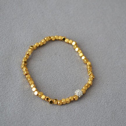 waist gold bracelet with diamond 1