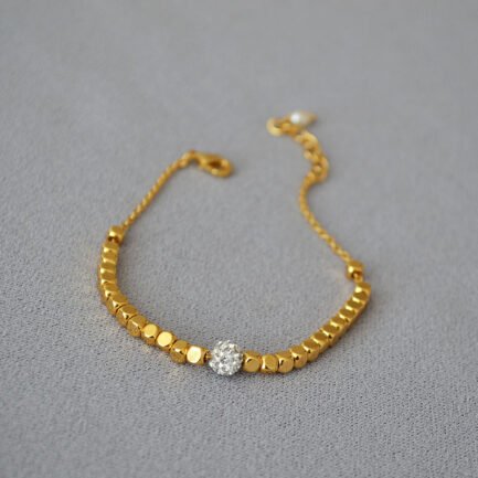 waist gold bracelet with diamond 13