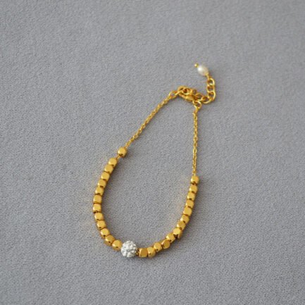 waist gold bracelet with diamond 16