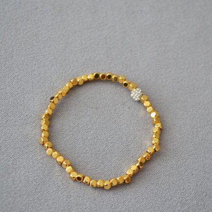 waist gold bracelet with diamond 4